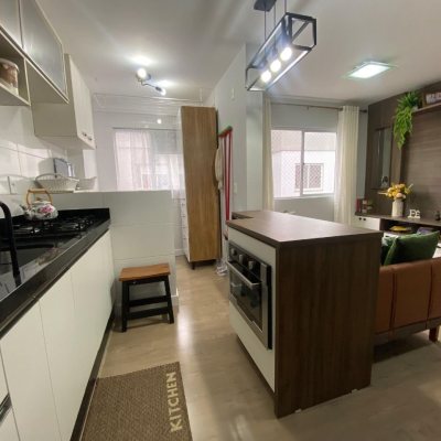 Apartamentos com 55m², 2 quartos, 1 garagem, no bairro Potecas em São José