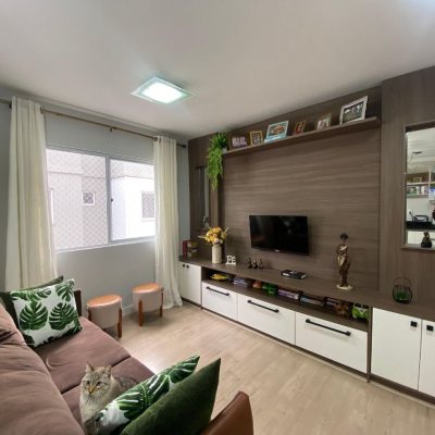 Apartamentos com 55m², 2 quartos, 1 garagem, no bairro Potecas em São José