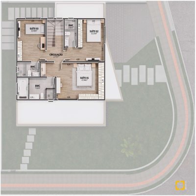 Casa em Condomínio com 162m², 3 quartos, 3 suítes, 2 garagens, no bairro Cachoeira do Bom Jesus em Florianópolis
