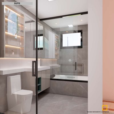 Casa em Condomínio com 162m², 3 quartos, 3 suítes, 2 garagens, no bairro Cachoeira do Bom Jesus em Florianópolis