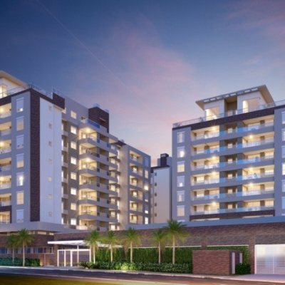 Apartamentos com 71m², 2 quartos, 1 suíte, 2 garagens, no bairro Saco Grande em Florianópolis