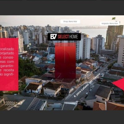 Apartamentos com 23m², 1 quarto, 1 garagem, no bairro Centro em Florianópolis