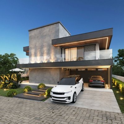 Casa em Condomínio com 296m², 4 quartos, 4 suítes, 2 garagens, no bairro Ingleses do RIo Vermelho em Florianópolis