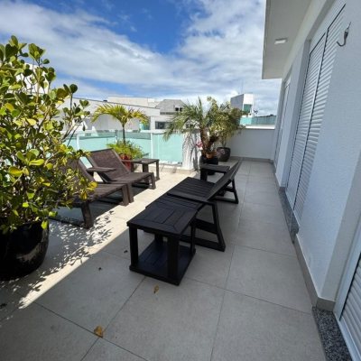 Cobertura com 166m², 3 quartos, 1 suíte, 2 garagens, no bairro Jurerê em Florianópolis