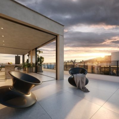 Studio Residencial com 24m², 1 garagem, no bairro Barra Da Lagoa em Florianópolis