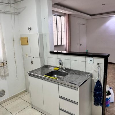 Apartamentos com 48m², 2 quartos, 1 garagem, no bairro Roçado em São José