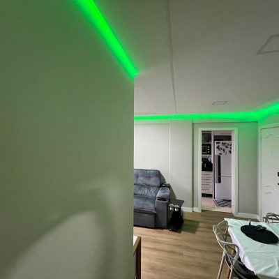 Apartamentos com 57m², 2 quartos, 1 garagem, no bairro Barreiros em São José