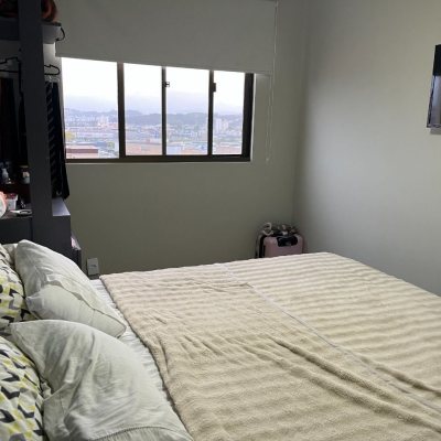 Apartamentos com 57m², 2 quartos, 1 garagem, no bairro Barreiros em São José
