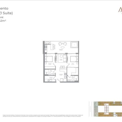 Apartamentos com 84m², 2 quartos, 1 suíte, 1 garagem, no bairro Campeche em Florianópolis