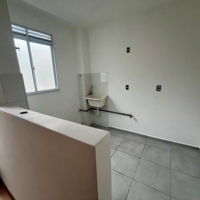 Apartamentos com 40m², 2 quartos, 1 garagem, no bairro Forquilhas em São José