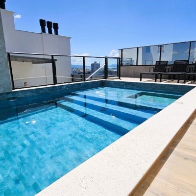 Apartamentos com 159m², 4 quartos, 4 suítes, 2 garagens, no bairro Floresta em São José