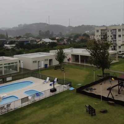 Apartamentos com 58m², 2 quartos, 2 garagens, no bairro Vargem Do Bom Jesus em Florianópolis