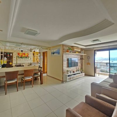 Apartamentos com 105m², 3 quartos, 1 suíte, 1 garagem, no bairro Coqueiros em Florianópolis