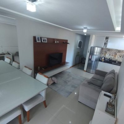 Apartamentos com 68m², 2 quartos, 1 suíte, 2 garagens, no bairro Barreiros em São José