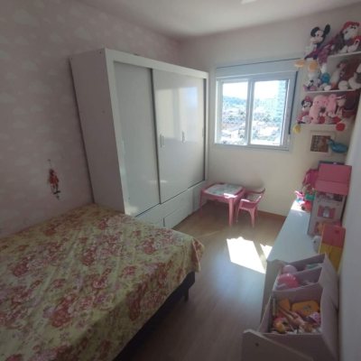 Apartamentos com 68m², 2 quartos, 1 suíte, 2 garagens, no bairro Barreiros em São José