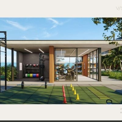 Apartamentos com 58m², 1 quarto, 1 suíte, 1 garagem, no bairro Vila Nova em Imbituba