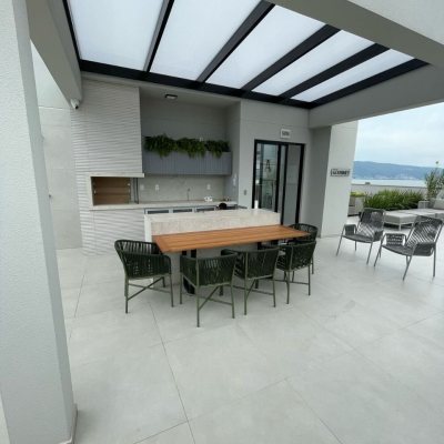 Studio Residencial com 37m², 1 quarto, 1 garagem, no bairro Coqueiros em Florianópolis