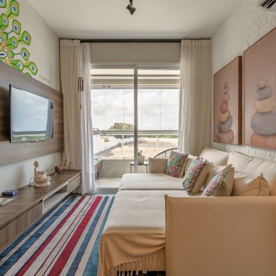 Apartamentos com 54m², 1 quarto, 1 garagem, no bairro Campeche em Florianópolis