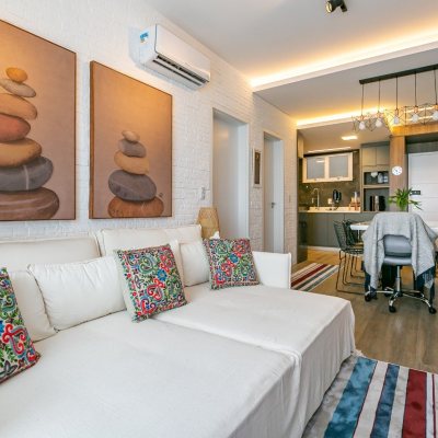 Apartamentos com 54m², 1 quarto, 1 garagem, no bairro Campeche em Florianópolis