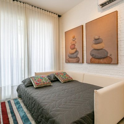 Apartamentos com 54m², 1 quarto, 1 garagem, no bairro Campeche em Florianópolis
