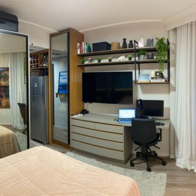 Studio Residencial com 25m², 1 quarto, 1 garagem, no bairro Itacorubi em Florianópolis