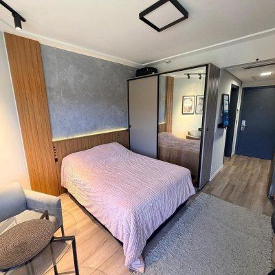 Studio Residencial com 25m², 1 quarto, 1 garagem, no bairro Itacorubi em Florianópolis