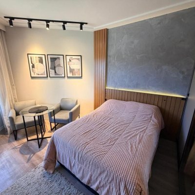 Studio Residencial com 25m², 1 quarto, 1 garagem, no bairro Itacorubi em Florianópolis