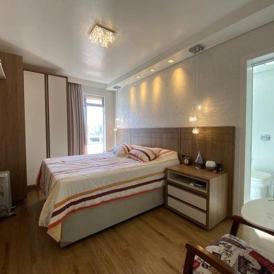 Cobertura com 139m², 3 quartos, 1 suíte, 1 garagem, no bairro Campinas em São José