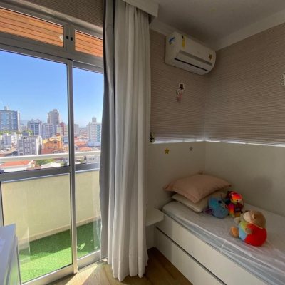 Cobertura com 139m², 3 quartos, 1 suíte, 1 garagem, no bairro Campinas em São José