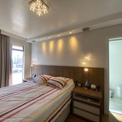 Cobertura com 139m², 3 quartos, 1 suíte, 1 garagem, no bairro Campinas em São José