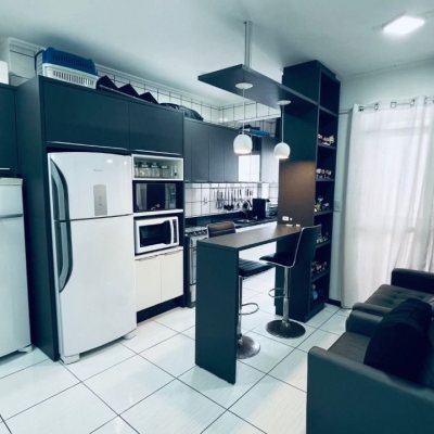 Apartamentos com 38m², 1 quarto, no bairro Kobrasol em São José