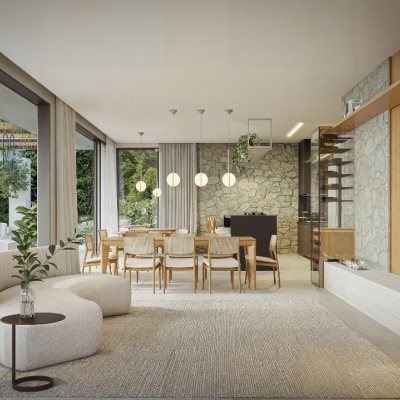 Casa em Condomínio com 316m², 3 quartos, 3 suítes, 4 garagens, no bairro Lagoa da Conceição em Florianópolis