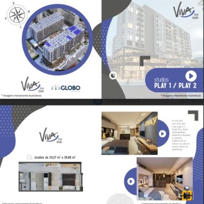 Studio Residencial com 34m², 1 quarto, 1 garagem, no bairro Trindade em Florianópolis