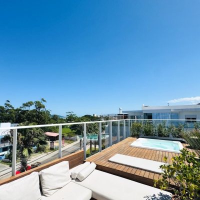 Cobertura com 175m², 3 quartos, 1 suíte, 2 garagens, no bairro Campeche em Florianópolis