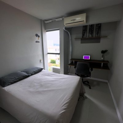 Apartamentos com 40m², 1 quarto, 1 suíte, no bairro Capoeiras em Florianópolis