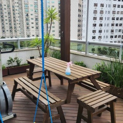 Cobertura com 206m², 2 quartos, 2 suítes, 2 garagens, no bairro Agronômica em Florianópolis