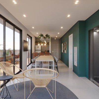 Studio Residencial com 19m², 1 quarto, no bairro Centro em Florianópolis