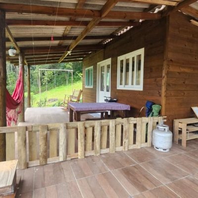 Sitio com 3025m², 1 quarto, 5 garagens, no bairro Loeffelscheidt em Águas Mornas