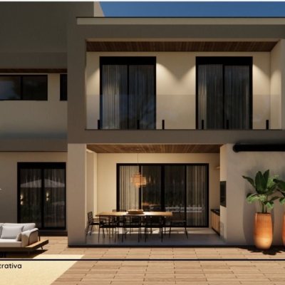 Casa em Condomínio com 238m², 3 quartos, 3 suítes, 2 garagens, no bairro São João Do Rio Vermelho em Florianópolis