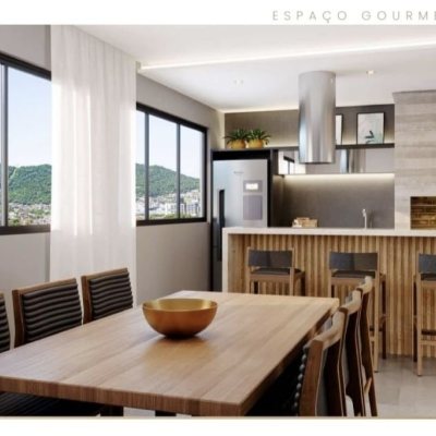 Apartamentos com 98m², 3 quartos, 1 suíte, 2 garagens, no bairro Monte Verde em Florianópolis