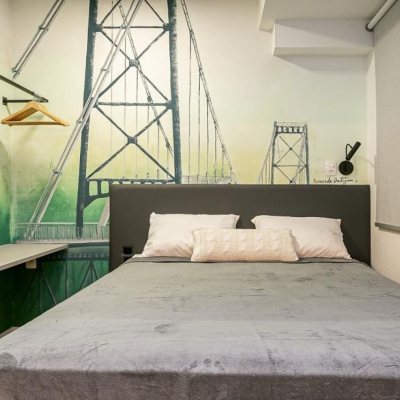 Apartamentos com 25m², 1 quarto, no bairro Centro em Florianópolis