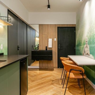 Apartamentos com 25m², 1 quarto, no bairro Centro em Florianópolis