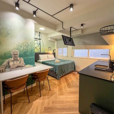 Apartamentos com 25m², 1 quarto, no bairro Centro em Florianópolis