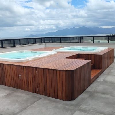 Apartamentos com 61m², 1 quarto, 1 garagem, no bairro Coqueiros em Florianópolis