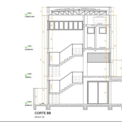 Terreno Comercial/Residencial com 300m², no bairro Barreiros em São José
