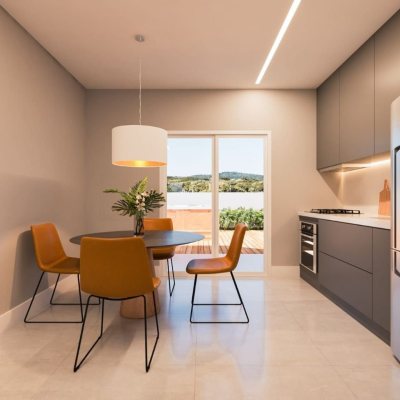 Sobrado Residencial com 85m², 2 quartos, 2 suítes, 1 garagem, no bairro Canasvieiras em Florianópolis