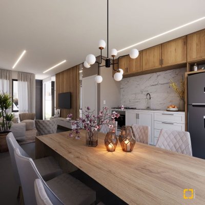 Sobrado Residencial com 85m², 2 quartos, 2 suítes, 1 garagem, no bairro Canasvieiras em Florianópolis