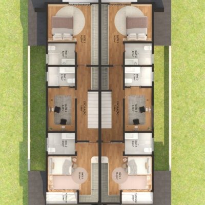 Casa Residencial com 170m², 4 quartos, 3 suítes, 2 garagens, no bairro Campeche em Florianópolis
