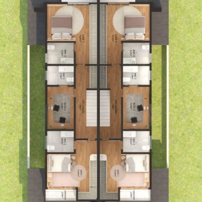 Casa Residencial com 170m², 4 quartos, 3 suítes, 2 garagens, no bairro Campeche em Florianópolis