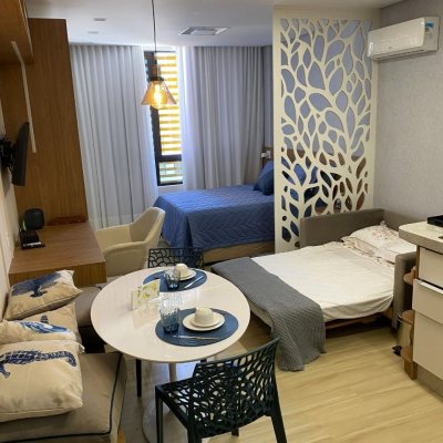 Studio Residencial com 33m², 1 quarto, 1 garagem, no bairro Córrego Grande em Florianópolis